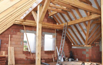Three Oaks attic trusses